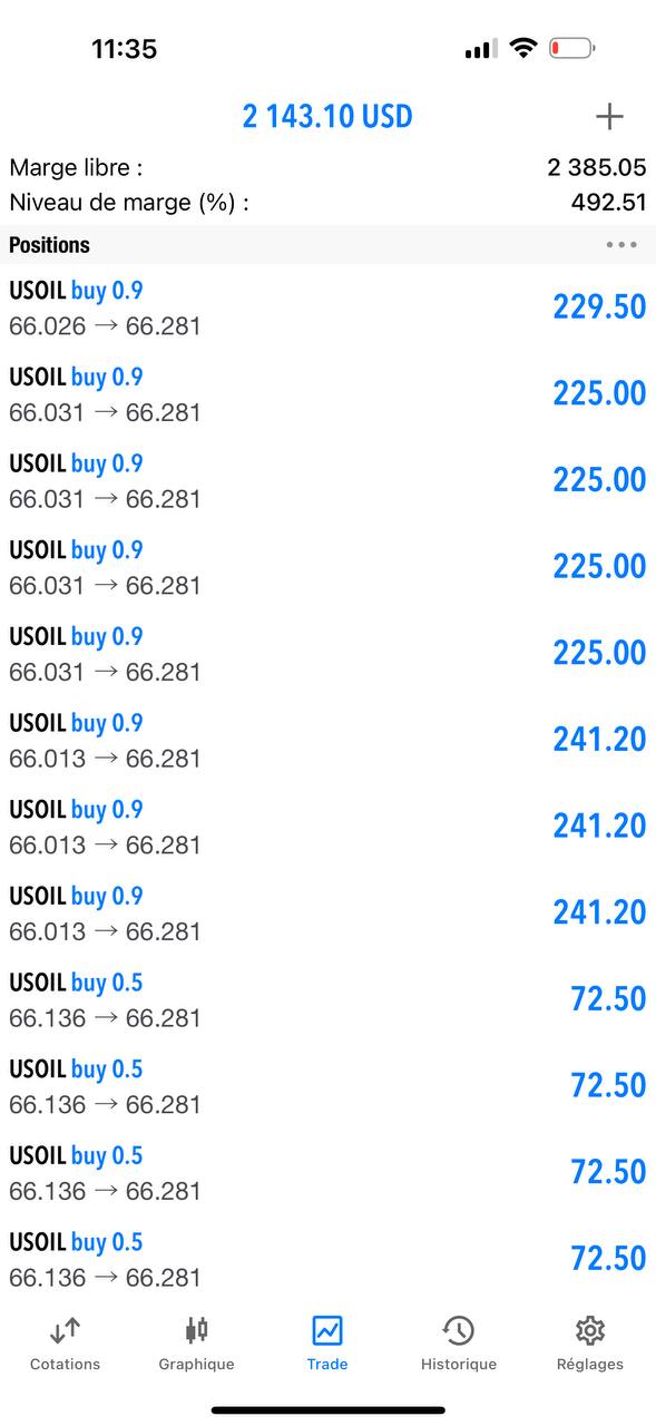 Nolimitfx Trading Result
